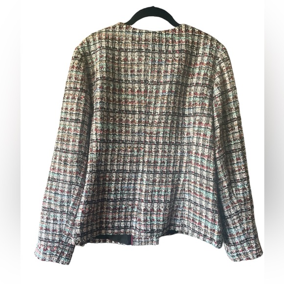 Talbots, Size 14 multicolored blazer - Picture 2 of 4